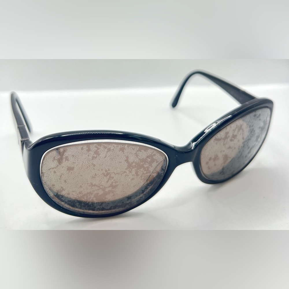 Ashby Grace AG40 Black Oval Sunglasses Frames Only